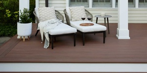 Террасная доска из ДПК Bamberg, Solid, African Bubinga 5