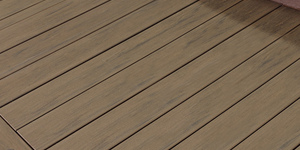 Террасная доска из ДПК Bamberg, Solid, Brazilian Walnut