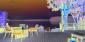 Террасная доска из ДПК Bamberg, Square, Brazilian Walnut46