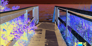 Террасная доска из ДПК Bamberg, Square, English Barnwood3