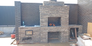 Кирпич огнеупорный Montenegro SHA 5 Black Argentum 230x114x65 мм 2