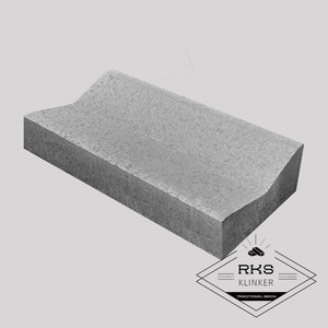 Лоток прикромочный водоотводный SteinRus, Б1-20-50, серый