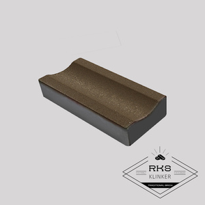 Лотковая плита универсальная SteinRus, ПЛУ ТП Б.8.Ф.6, коричневый