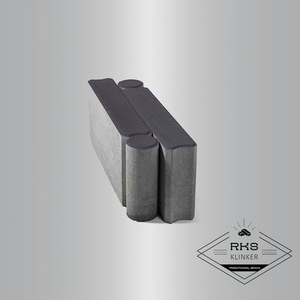 Бордюр тротуарный - Шарнирный, BRAER, серый