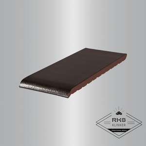 Клинкерный подоконник, отлив "Ониксовый чёрный"