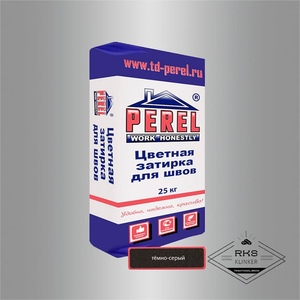 Затирочная смесь Perel RL 15/тёмно-серая