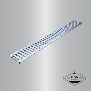 Решетка водоприемная Basic DN100 стальная (оцинкованная)