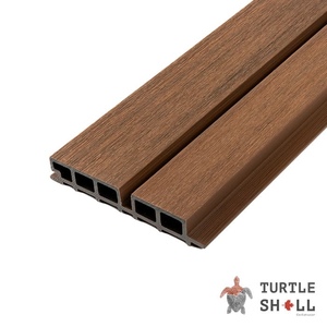 Реечная панель Double Lines, Australian Palisander, Co-Extrusion