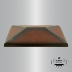 Клинкерный колпак на столб ZG Clinker, СР 300х425 мм, ольха