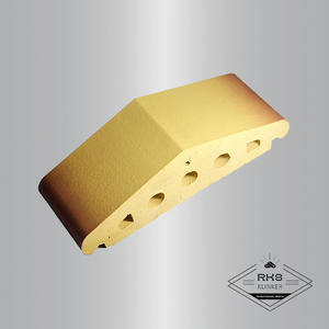 Профильный кирпич ZG Clinker, К25 310x110x90 мм, Жёлтый тушевой