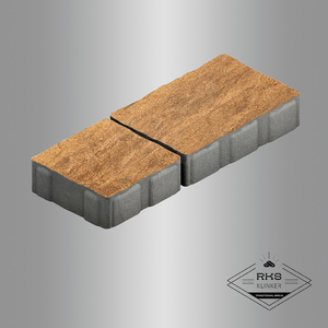 Плитка тротуарная БелАрБет, Бульвар, Янтарь