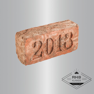 Кирпич ручной формовки Тандем с клеймом Года