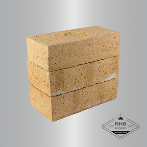 Кирпич огнеупорный шамотный Новомосковск ША-5 230х114х65 мм