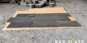 Сланец черный RKS SLATE Black Mushroom (образцы)  (1)