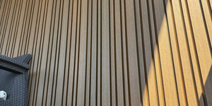 Реечная панель ДПК Turtle Shell Different Lines Australian Palisander Co-Extrusion (фасад) 1
