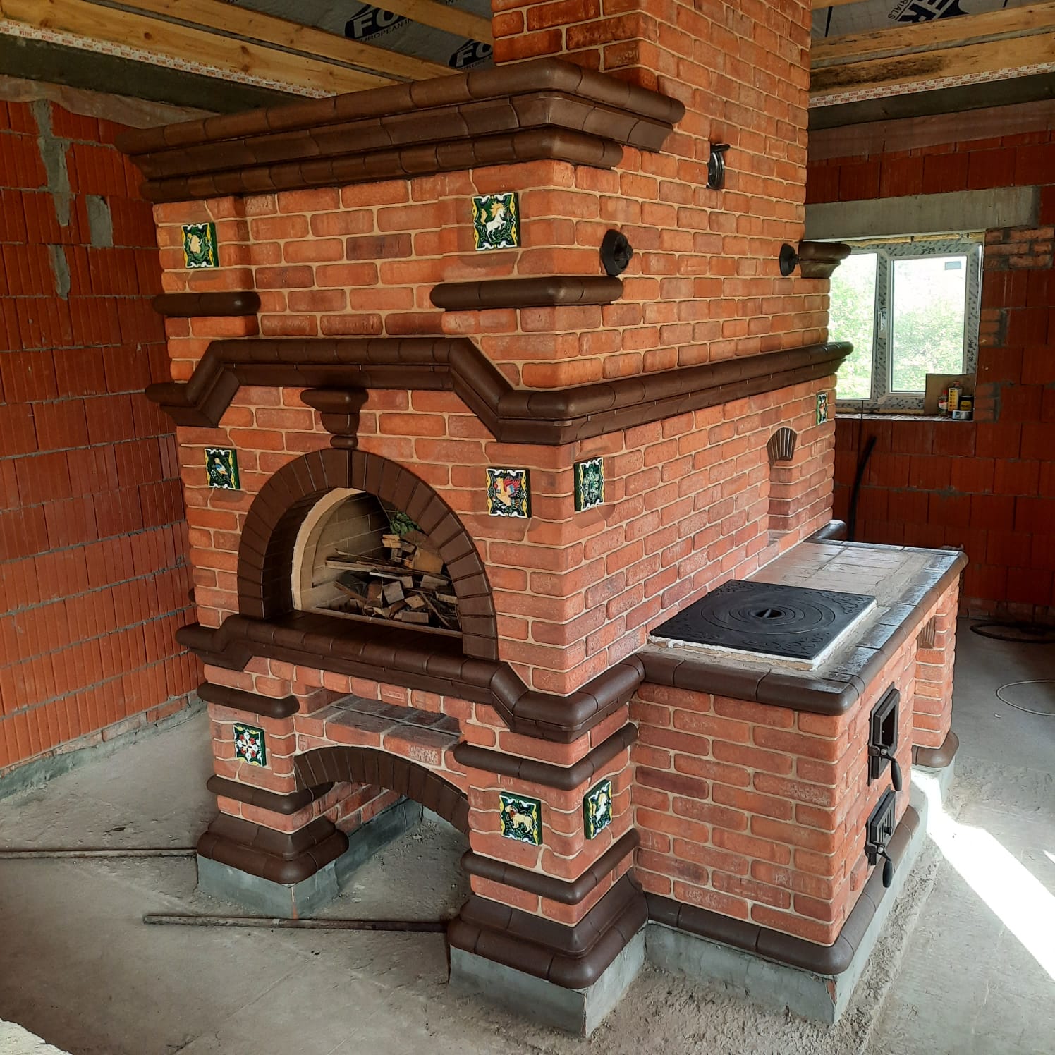 Кирпич керамический "Temple Brick" Маркс 1НФ 35