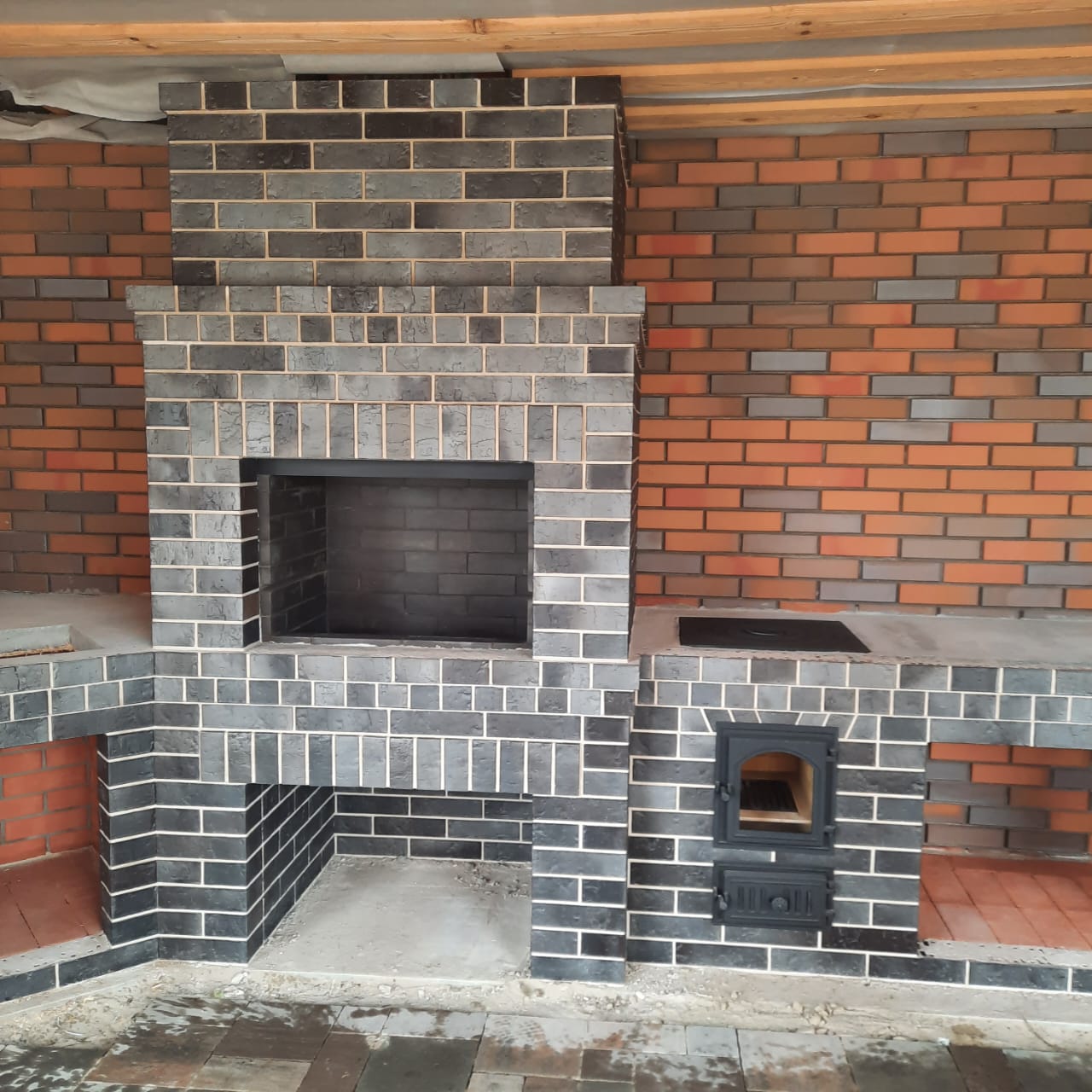 Кирпич черный печной Montenegro SHA 8 Black Argentum 250x124x65 мм 6