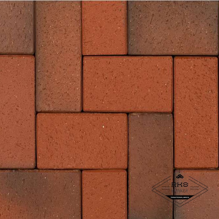 Тротуарный кирпич ABC-Klinkergruppe, Recker-bunt, 200х100х45 мм в Саратове