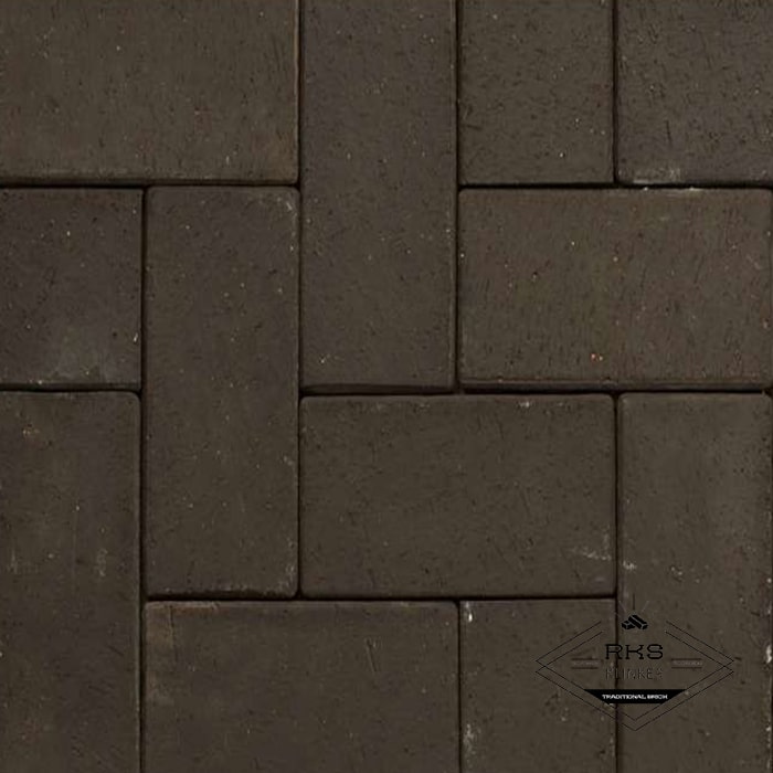 ТРОТУАРНЫЙ КИРПИЧ ABC-Klinkergruppe, Schieferschwarz, 200х100х52 мм в Саратове