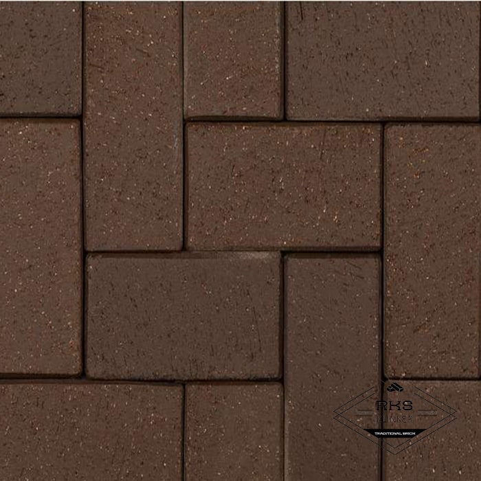 ТРОТУАРНЫЙ КИРПИЧ ABC-Klinkergruppe, Schwarz Braun, 200х100х52 мм в Саратове