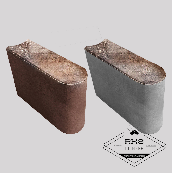 Бордюр Шарнирный SteinRus, БРШ 25.20.8R, Color Mix Берилл п/о в Саратове