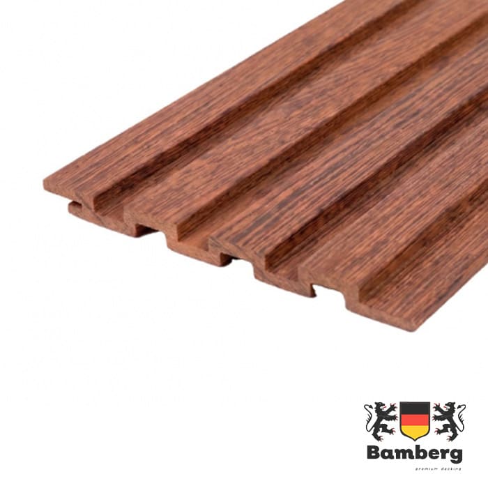 Реечная панель Bar Lines, African Bubinga в Саратове