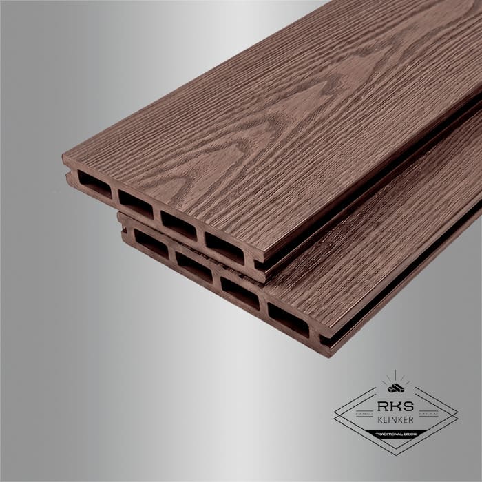 Террасная доска ДПК Бамберг пустотелая, 3D Натур, Орех (Walnut) в Саратове
