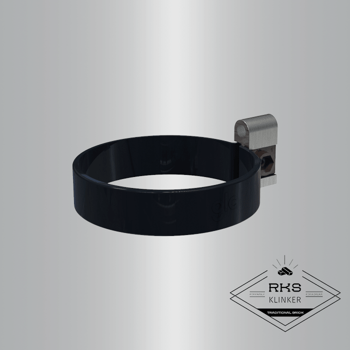 Хомут трубы GLC PVC, RAL 9005 в Саратове