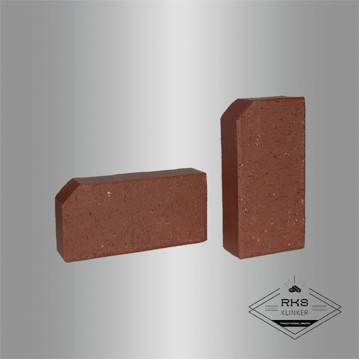 Бордюр клинкерный "ЛСР" темно-красный Эдинбург в Саратове