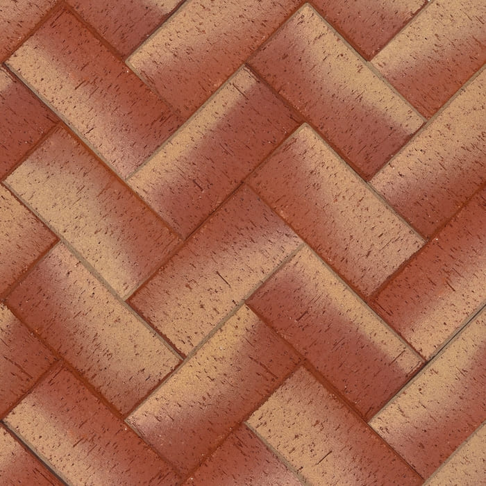 Клинкер тротуарный ЛСР красный "Канны" Золото Классик в Саратове