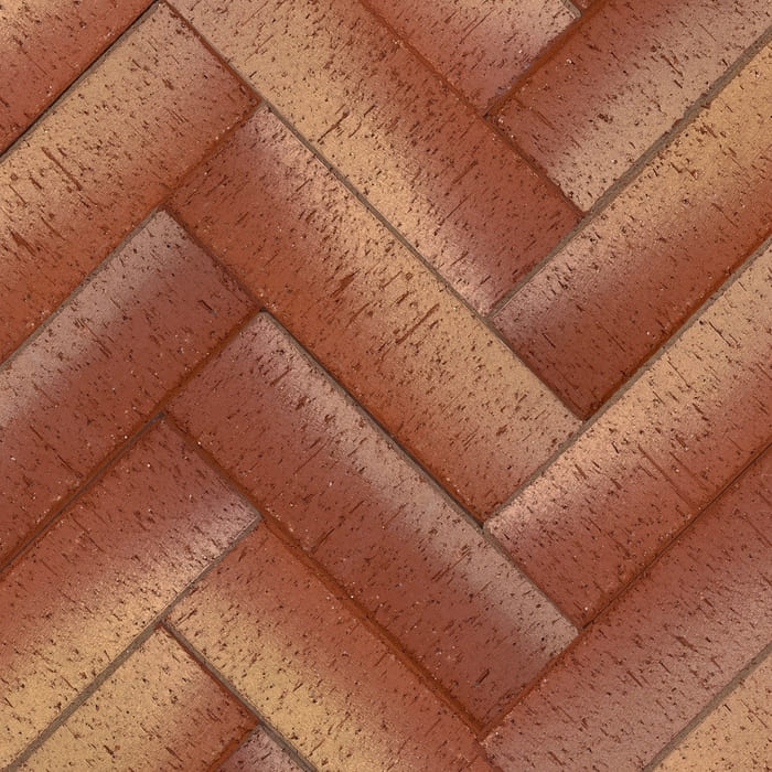 Клинкер тротуарный ЛСР красный "Канны" Золото Лонг в Саратове