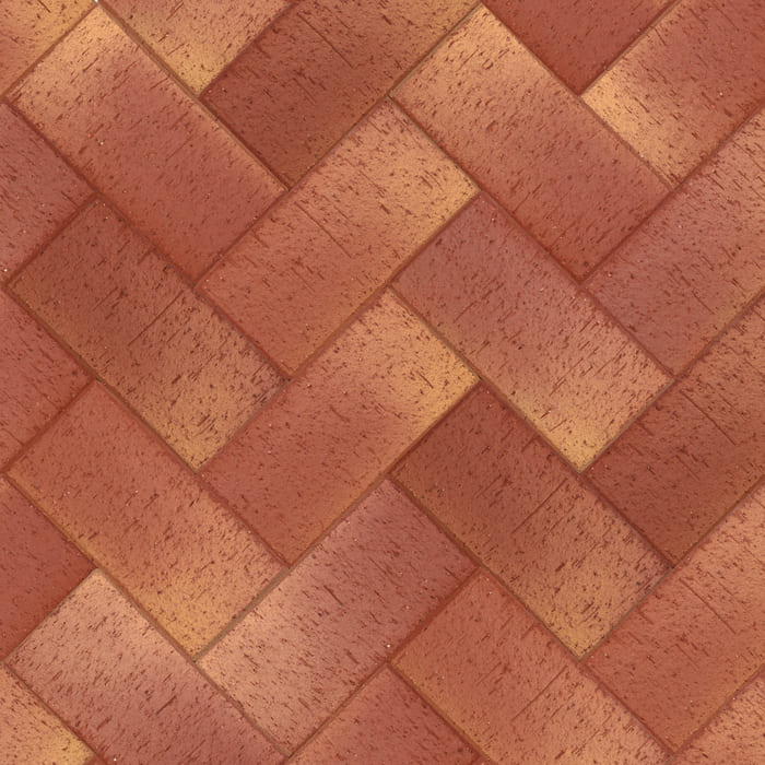 Клинкер тротуарный ЛСР тёмно-красный "Ницца" Золото Классик в Саратове