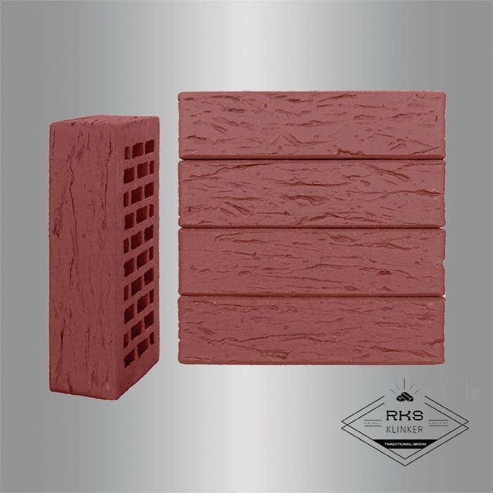 Кирпич облицовочный ЛСР, Винный, Рустик, 1НФ в Саратове