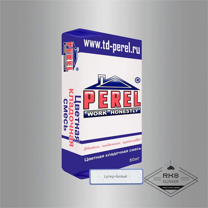Кладочная смесь PEREL VL 01/супер-белый в Саратове