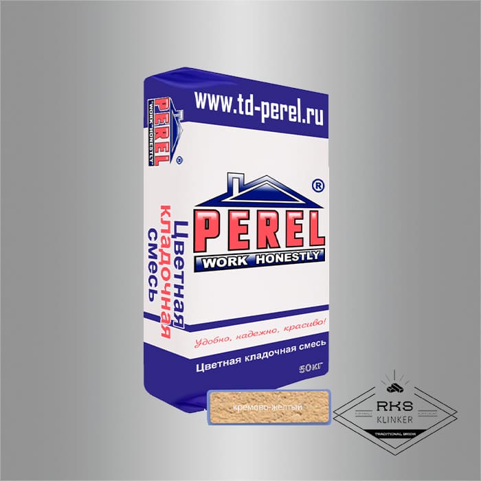 Зимняя кладочная смесь PEREL VL 30/кремово-жёлтый в Саратове