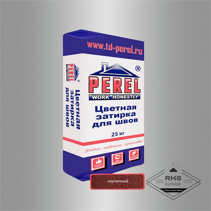 Затирочная смесь Perel RL 38/кирпичная в Саратове