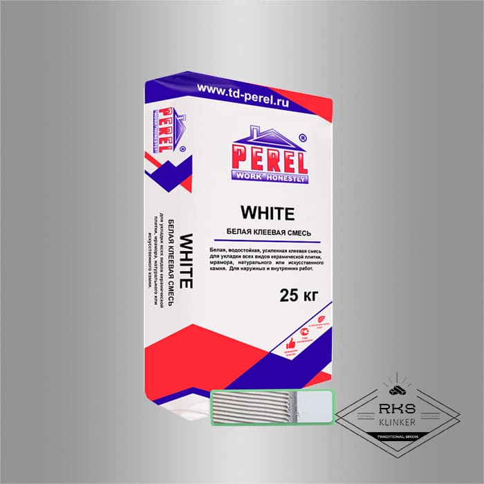 WHITE Perel клей для мрамора и камня в Саратове