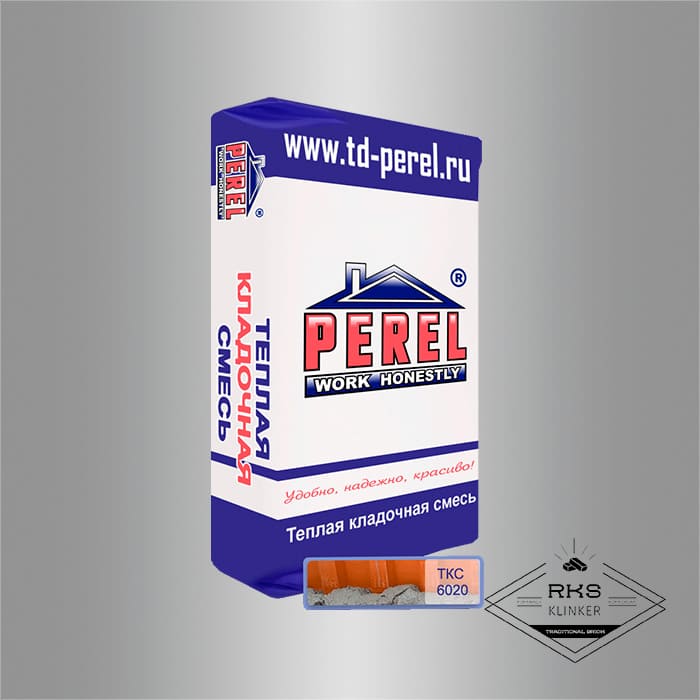 Теплоизоляционный кладочный раствор PEREL TKS 6020 в Саратове