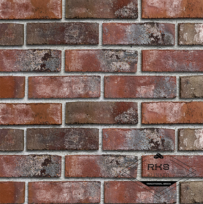 Кирпич ручной формовки Roben, WIESMOOR rotblau-bunt, 240х54х71 мм в Саратове