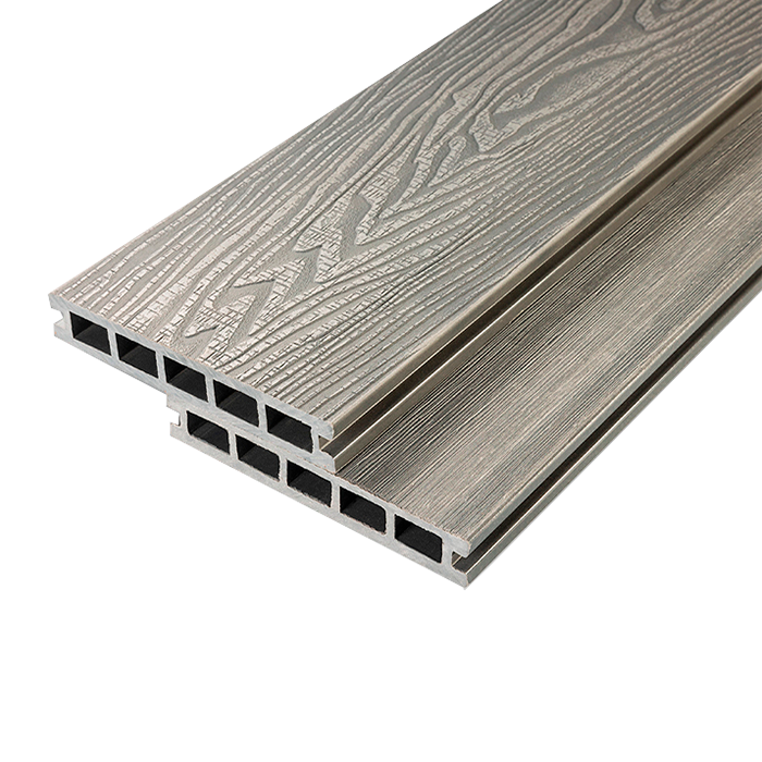Террасная доска из ДПК RusDecking, UnoDeck Vintage, Серый в Саратове