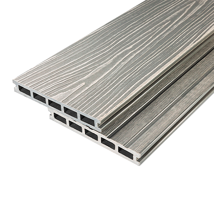 Террасная доска из ДПК RusDecking, UnoDeck Mogano, Серый в Саратове