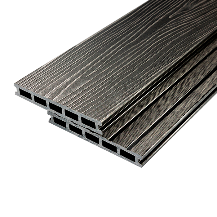 Террасная доска из ДПК RusDecking, UnoDeck Mogano, Графит в Саратове
