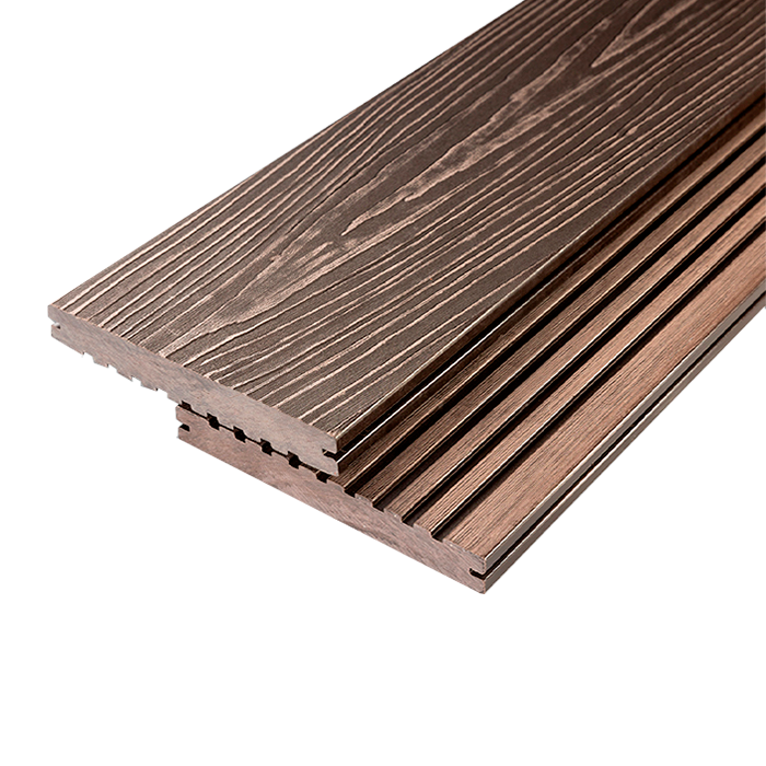 Террасная доска из ДПК RusDecking, UnoDeck Solid, Венге в Саратове