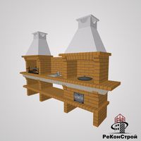 Печь-барбекю Saunday 734 в Саратове