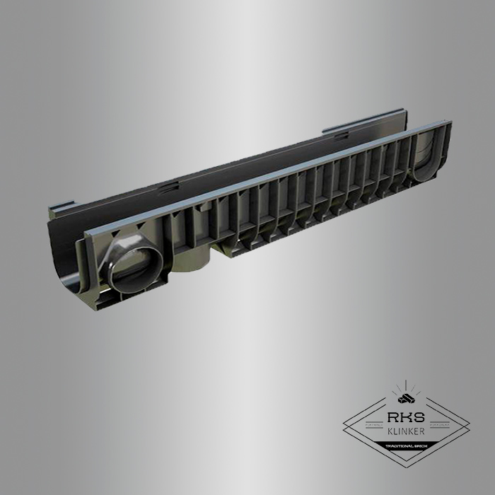 Лоток водоотводный PolyMax Basic DN100, H155 в Саратове