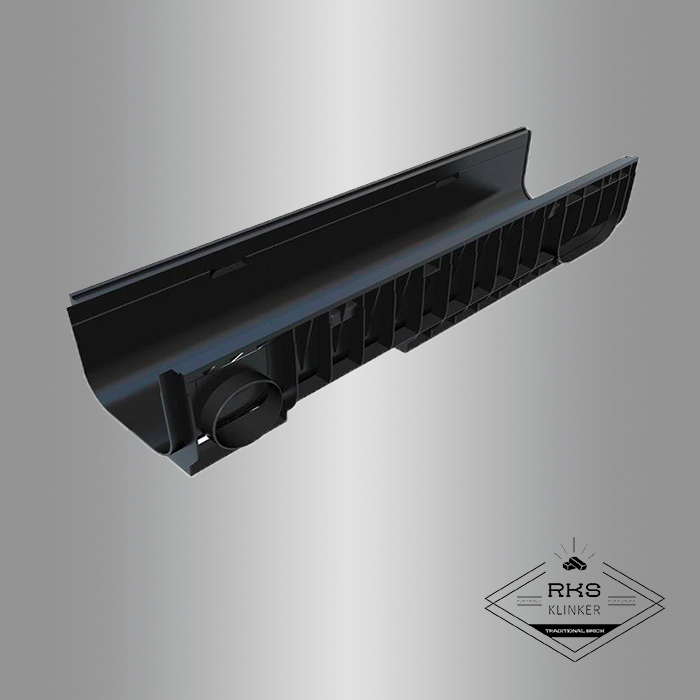 Лоток водоотводный PolyMax Basic пластиковый DN200, H200 в Саратове