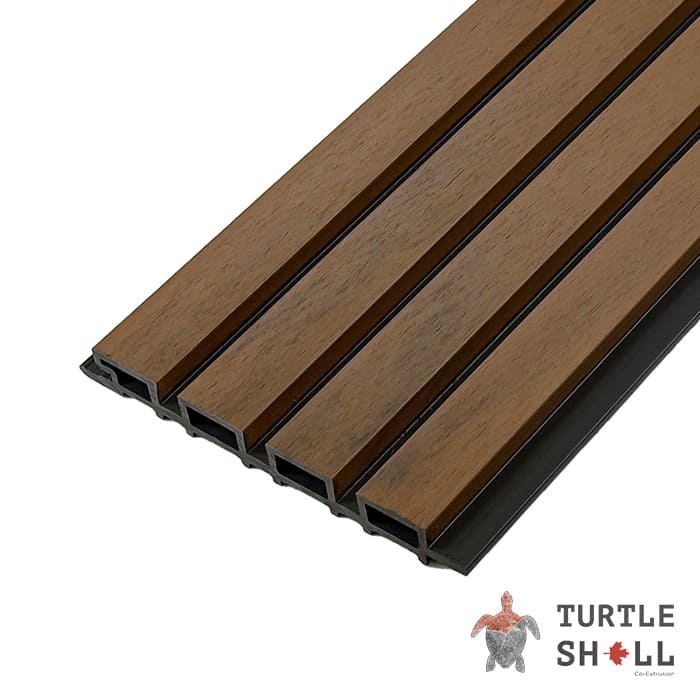 Реечная панель Middle Lines Dual, Thai Teak, Co-Extrusion в Саратове