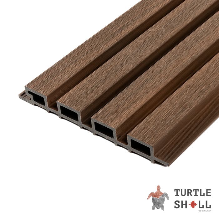 Реечная панель Middle Lines, Australian Palisander, Co-Extrusion в Саратове