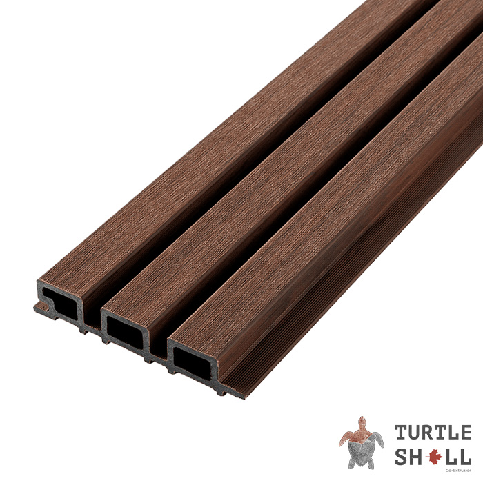 Реечная панель ДПК Middle Lines, Australian Palisander, Коэкструзия (FS 15) в Саратове