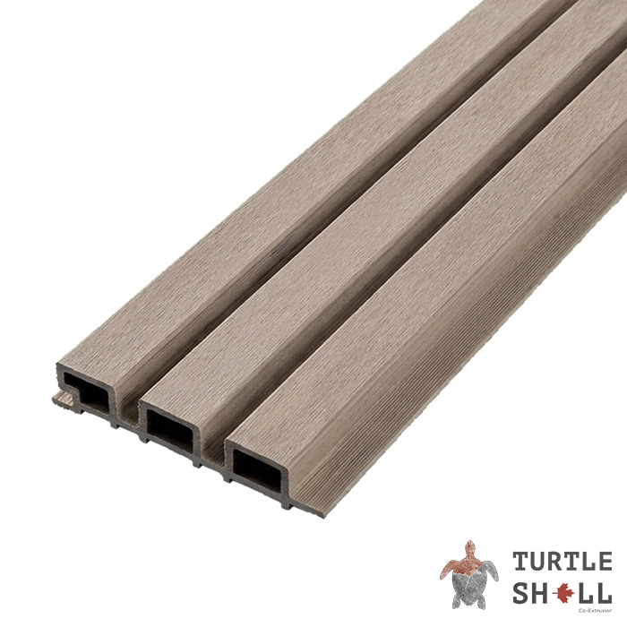 Реечная панель ДПК Middle Lines, Canadian Maple, Коэкструзия (FS 15) в Саратове
